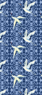Modern roller blind Herons