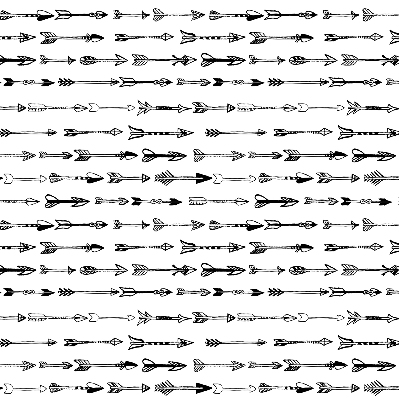 Fabric roller blind Sketch of arrows