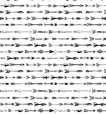 Fabric roller blind Sketch of arrows