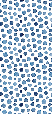 Modern roller blind Blue dots