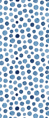 Modern roller blind Blue dots
