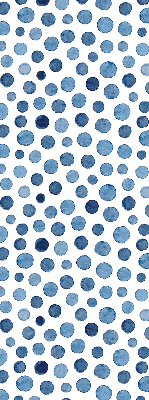 Modern roller blind Blue dots