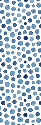 Modern roller blind Blue dots