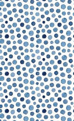 Modern roller blind Blue dots