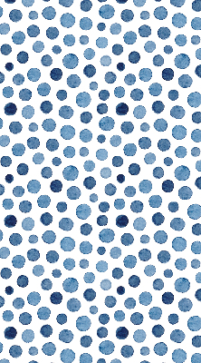 Modern roller blind Blue dots