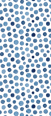 Modern roller blind Blue dots