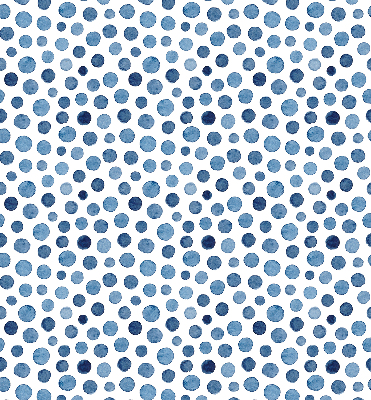 Modern roller blind Blue dots