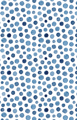 Modern roller blind Blue dots