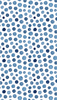 Modern roller blind Blue dots