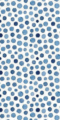 Modern roller blind Blue dots