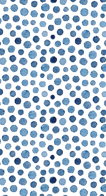 Modern roller blind Blue dots