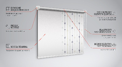 Roller blind for large window Shots