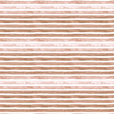 Fabric roller blind Brown painted stripes