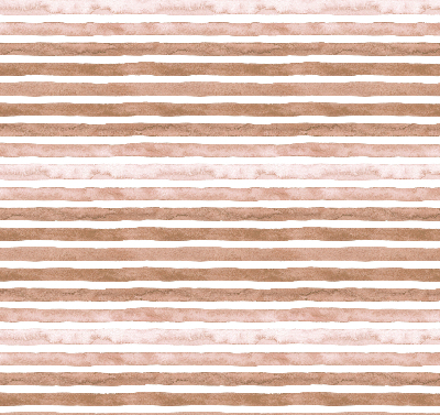 Fabric roller blind Brown painted stripes