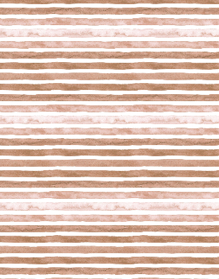 Fabric roller blind Brown painted stripes
