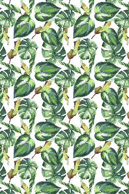 Fabric roller blind Tropical plants