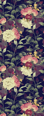 Fabric roller blind Flowers