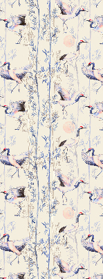 Modern roller blind Herons