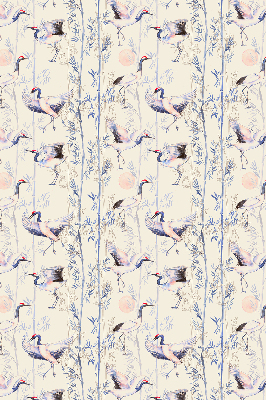 Modern roller blind Herons