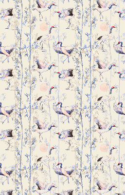 Modern roller blind Herons