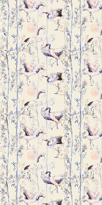 Modern roller blind Herons