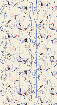Modern roller blind Herons