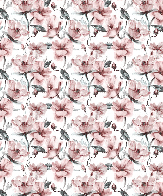 Fabric roller blind Pink flowers