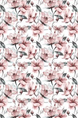 Fabric roller blind Pink flowers