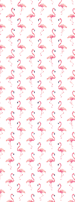Modern roller blind Flamingos