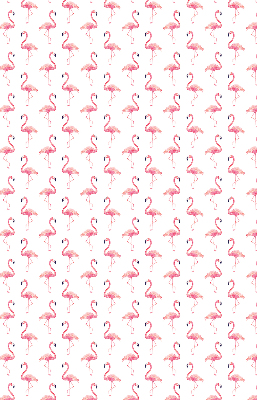 Modern roller blind Flamingos