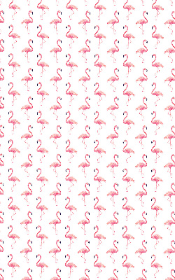 Modern roller blind Flamingos