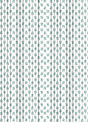 Roller blind for large window Small colorful fir trees
