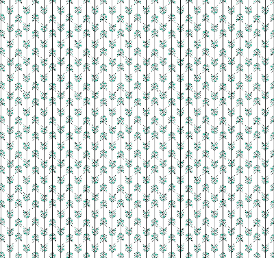 Roller blind for large window Small colorful fir trees