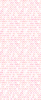Fabric roller blind Pink up and down arrows