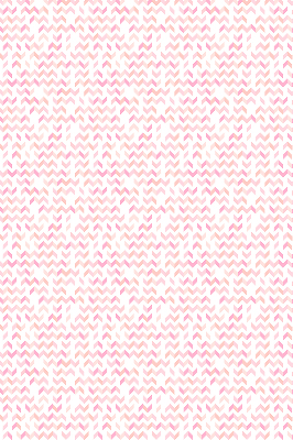 Fabric roller blind Pink up and down arrows