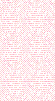 Fabric roller blind Pink up and down arrows