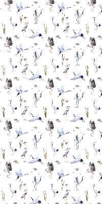 Roller blind for large window Herons
