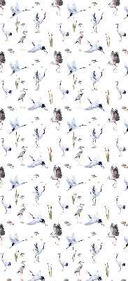 Roller blind for large window Herons