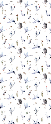 Roller blind for large window Herons