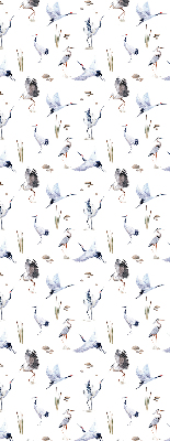 Roller blind for large window Herons