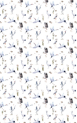 Roller blind for large window Herons