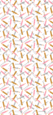 Fabric roller blind Crayons
