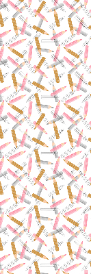 Fabric roller blind Crayons