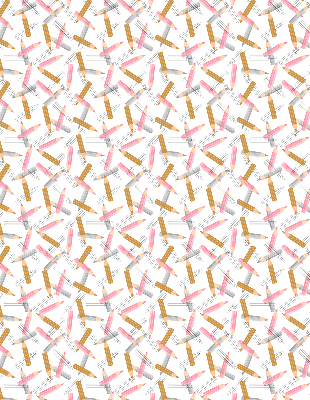 Fabric roller blind Crayons