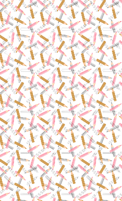 Fabric roller blind Crayons
