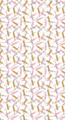 Fabric roller blind Crayons