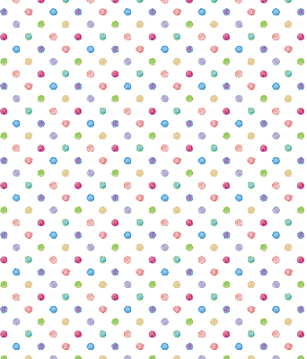 Modern roller blind Colorful dots