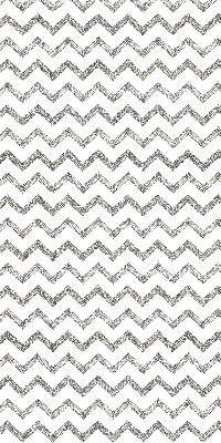 Roller blind for large window Gray horizontal zigzags