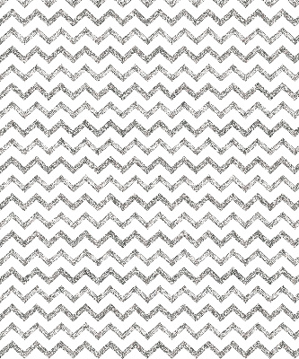 Roller blind for large window Gray horizontal zigzags