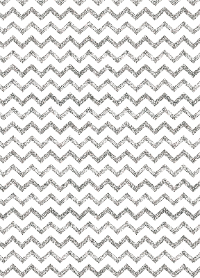 Roller blind for large window Gray horizontal zigzags
